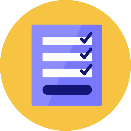 Icon of a form